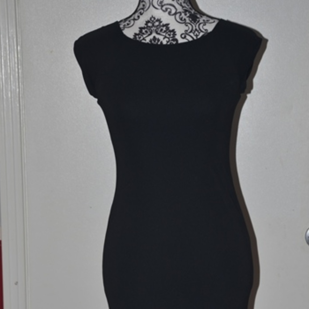 Sexy Fitted Black Dress